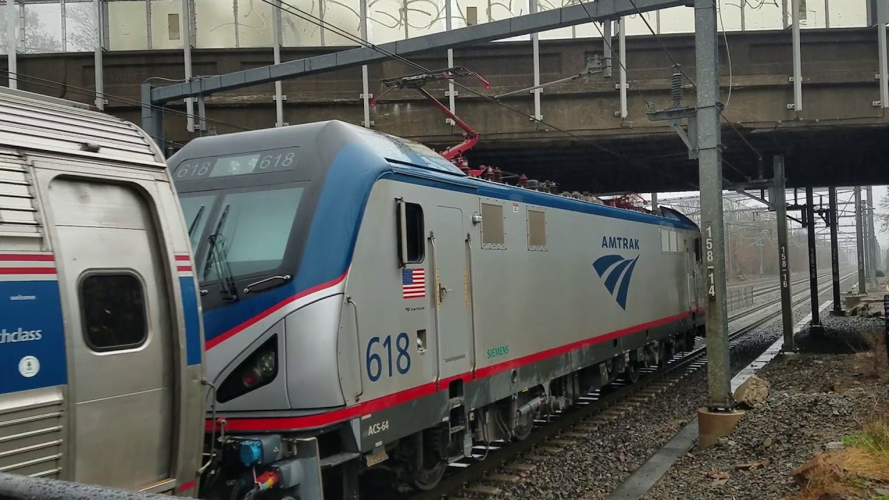 Railfanning Kingston Station the Day BeforeThanksgiving with Lots of Horn Shows from Amtrak Trains!