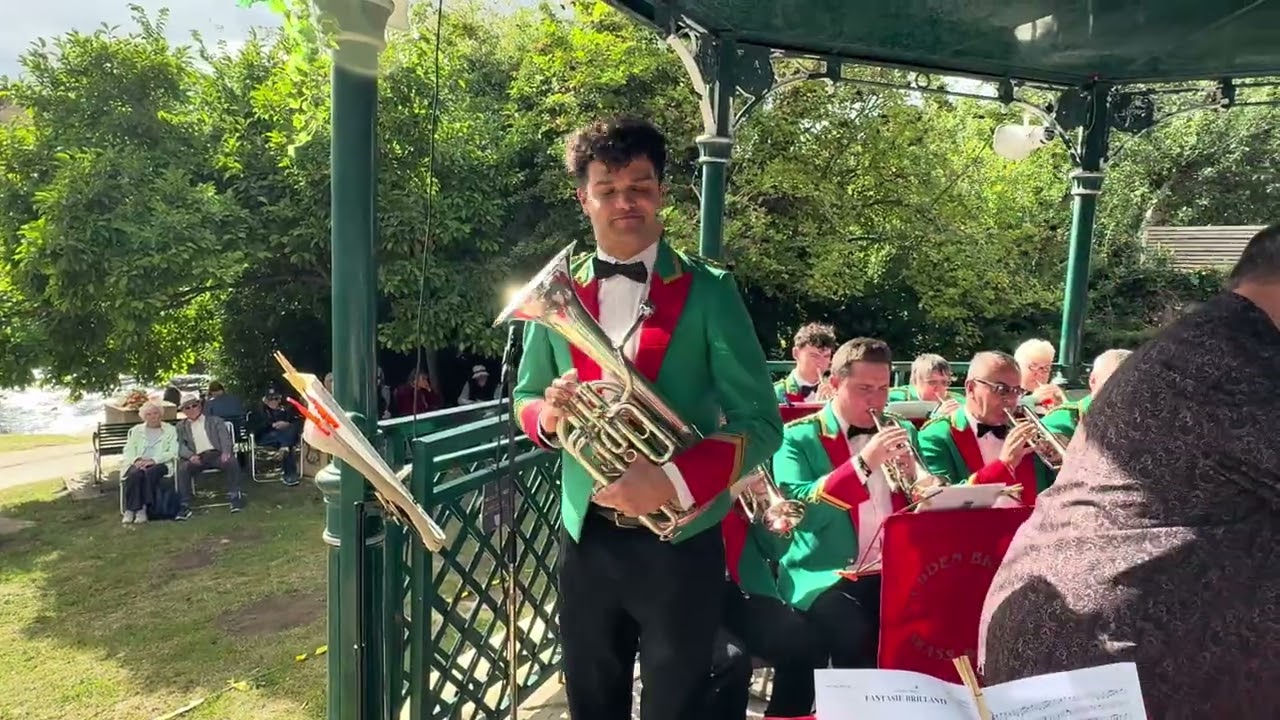 9 - Fantasie Brillante - Baritone Solo Troy Kelly - Hebden Bridge Band Sun 31st Aug