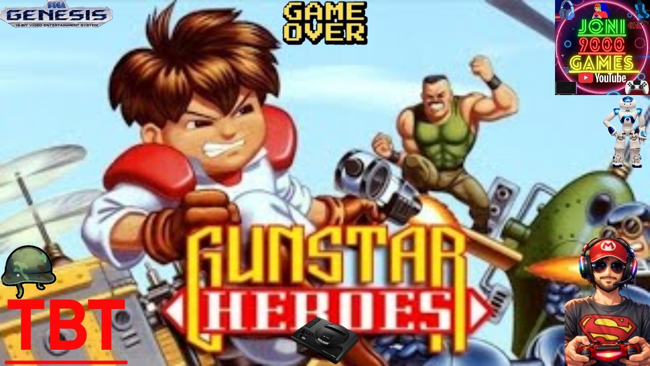 🕹️Gunstar Heroes - Onde Cada Pixel Foi Colocado Com Amor e Ódio Pela Dificuldade!🔫