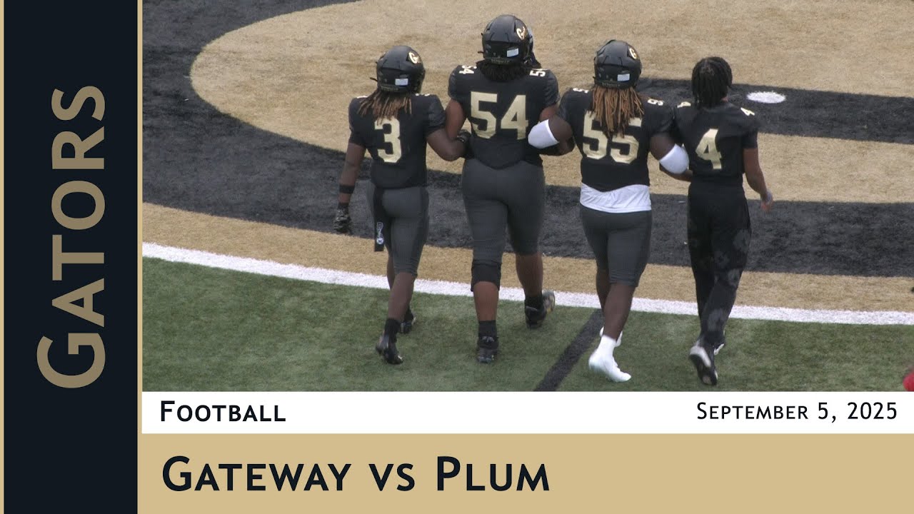 WPIAL Football： Plum at Gateway   September 5, 2025