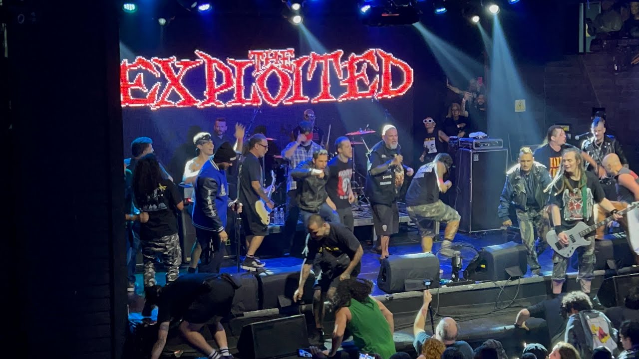 THE EXPLOITED live @ Carioca Club, São Paulo - 2025.05.11 - FULL SET