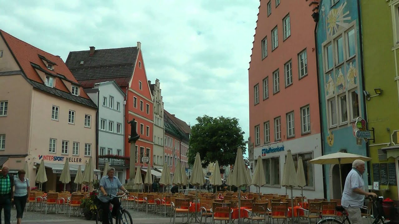 GERMANY Füssen, Bavaria (hd-video)