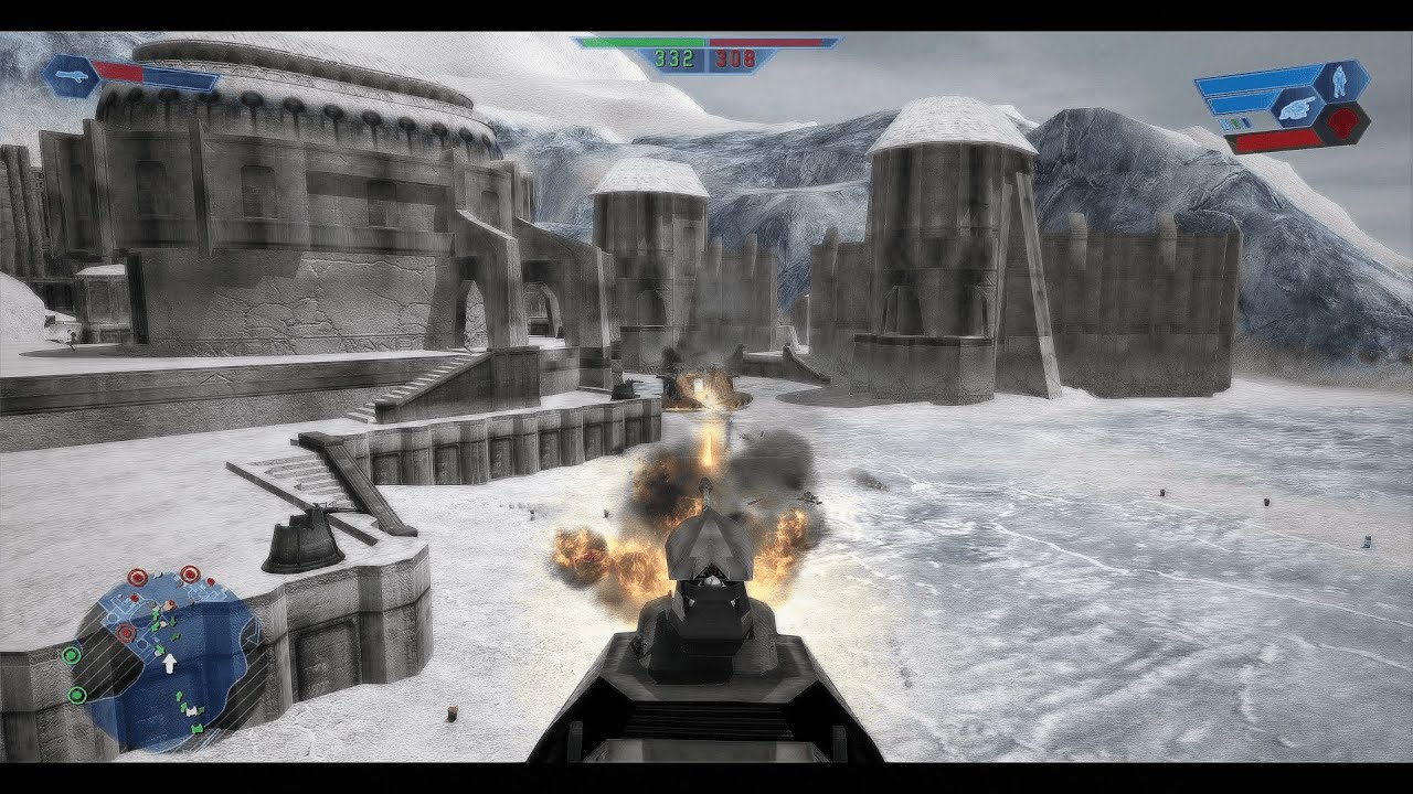 Battle of Rhen Var - Modded: Star Wars Battlefront (2004) - Clone Wars Campaign