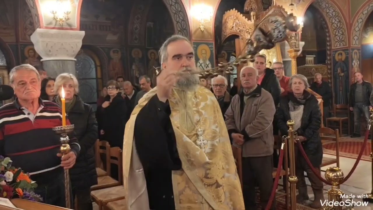 Πρώτη Στάση Χαιρετισμών στον ενοριακό ιερό ναό Κοιμήσεως της Θεοτόκου στην Πύλο .