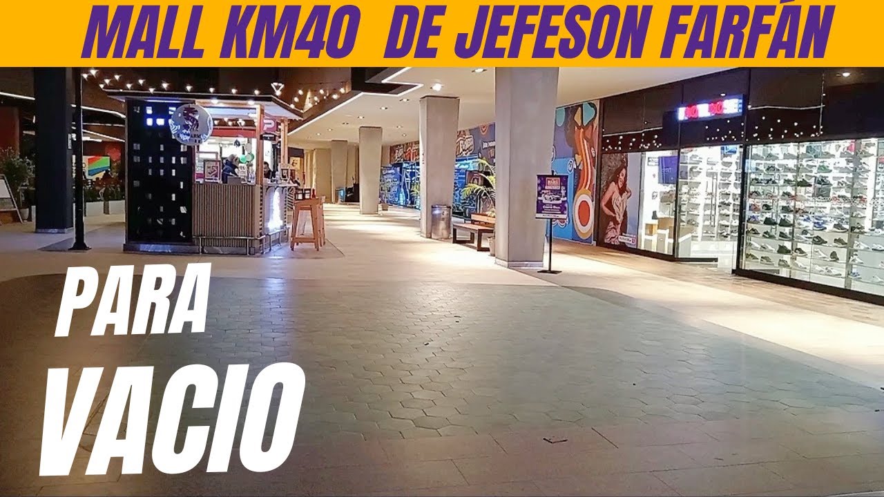 POR QUE NO VA GENTE EN EL MALL DE JEFFERSON FARFAN?