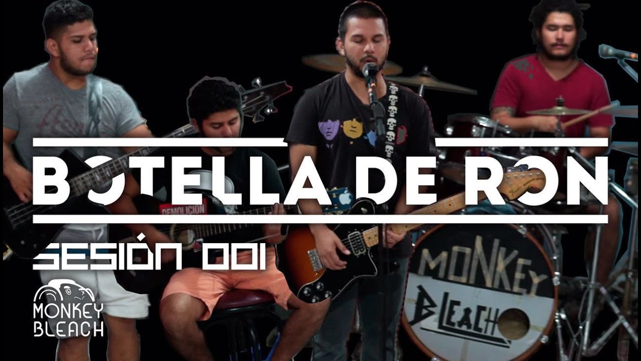 Sesión | Monkey Bleach -  Botella de Ron