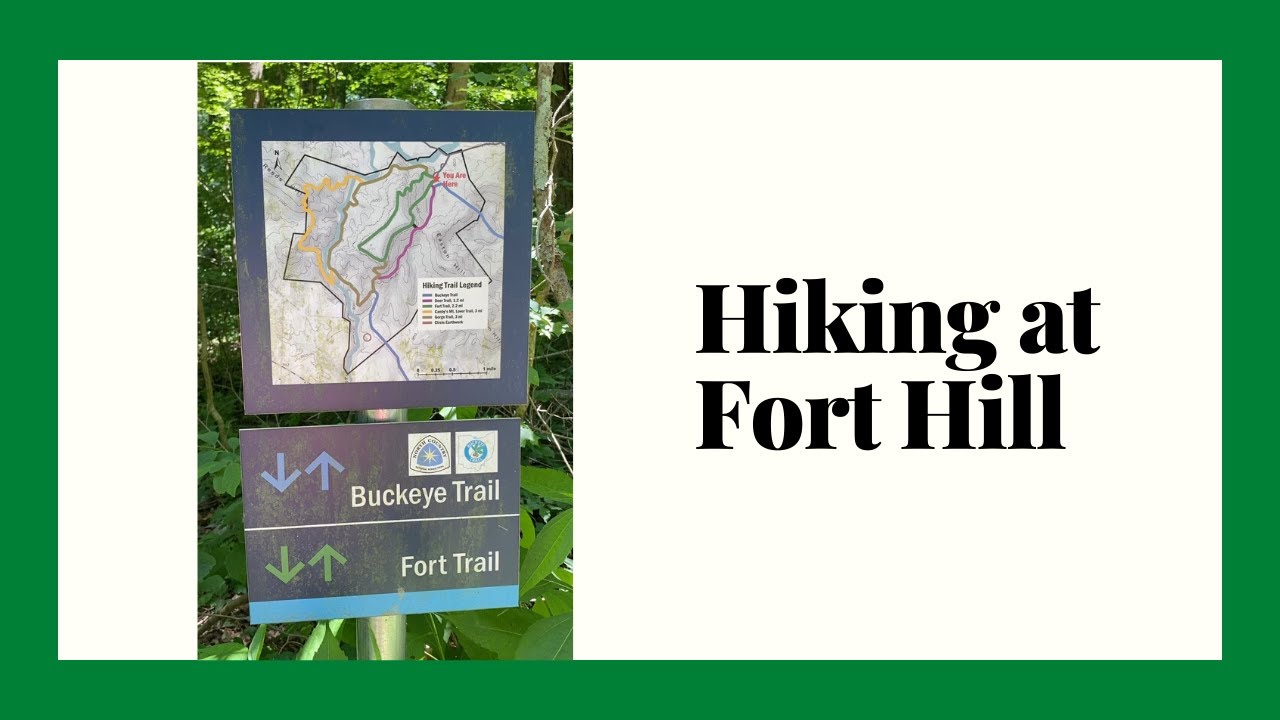 Hiking at Fort Hill - Fort Trail