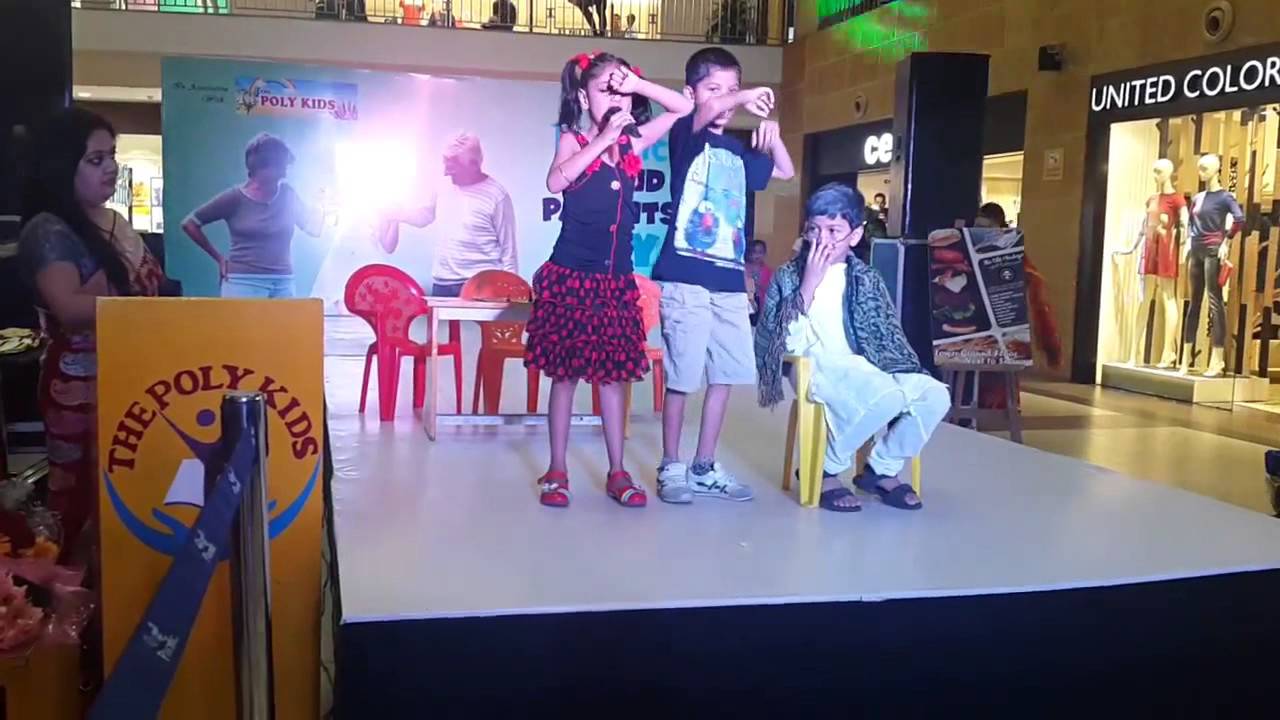 THE POLY KIDS Grand Parents Day Skit