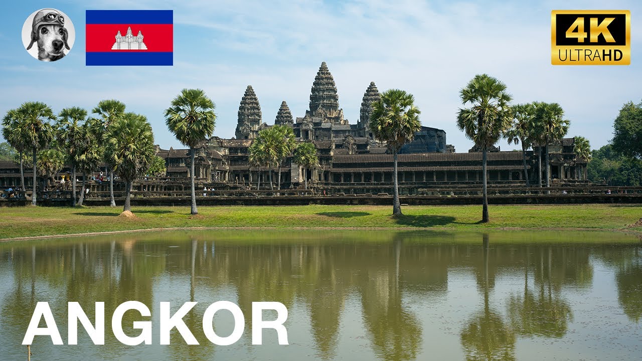 Cambodia 🇰🇭 Khmer Angkor Empire Travel Guide - Relaxing film (4K UHD)