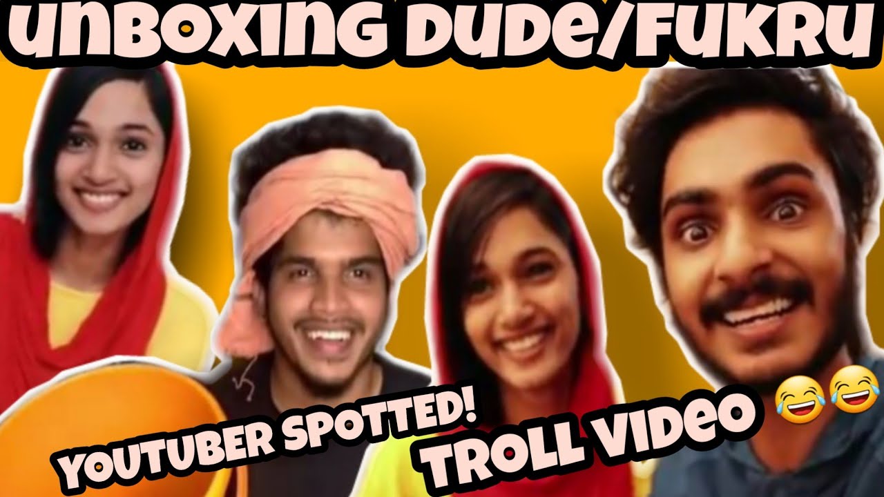 Troll video #unboxingdude #fukru #bathroomvloging