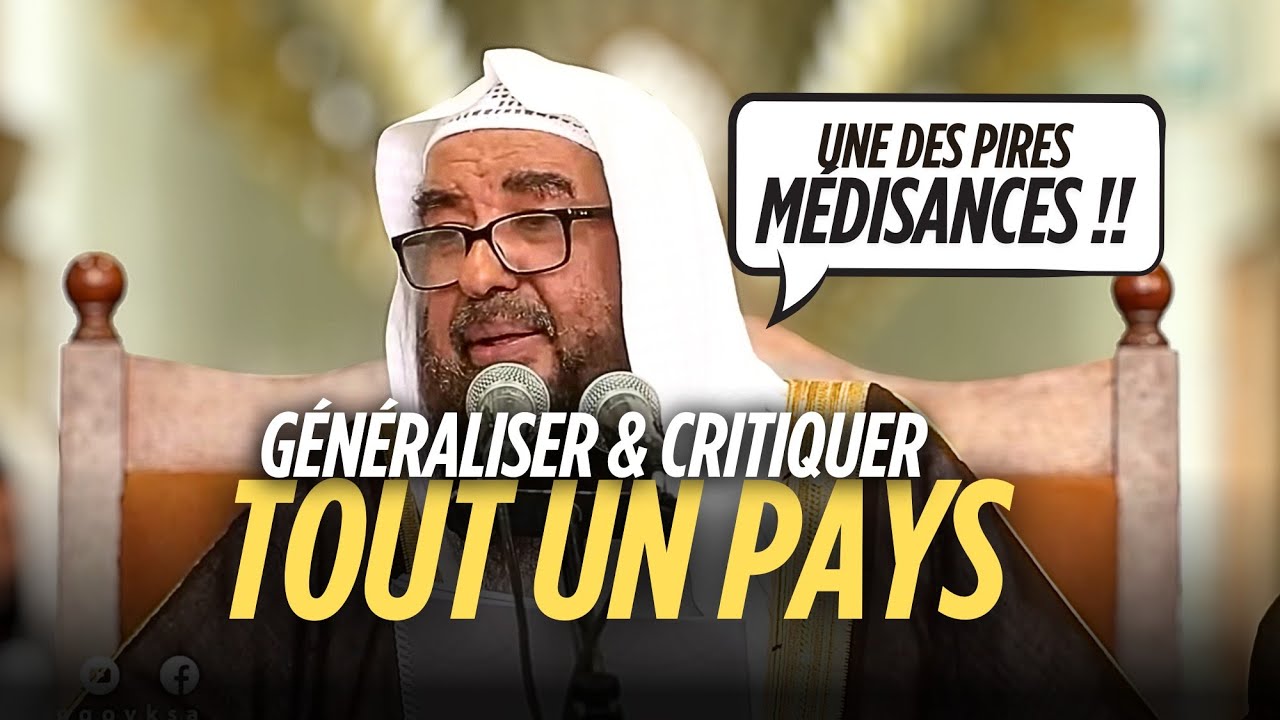 Une des pires médisances !