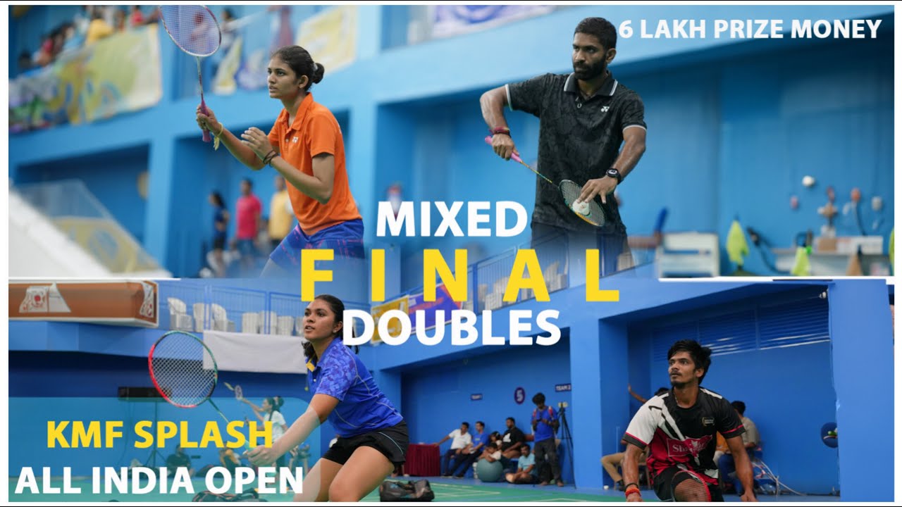 ASHITH SURYA/AMRUTHA VS DHILEEPAN/VIDHYA | Nandini KMF SPLASH ALL INDIA OPEN XD FINAL-BANGLORE