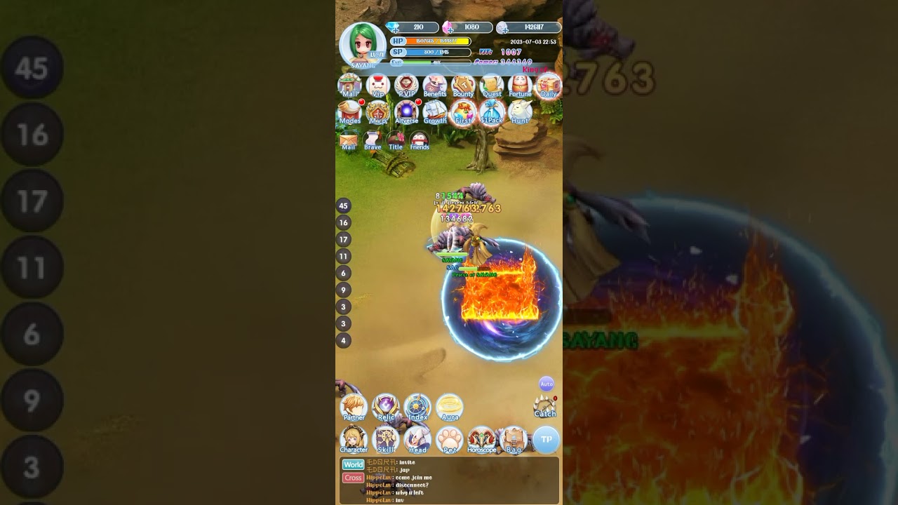 WORLD OF RUNE GAMEPLAY
