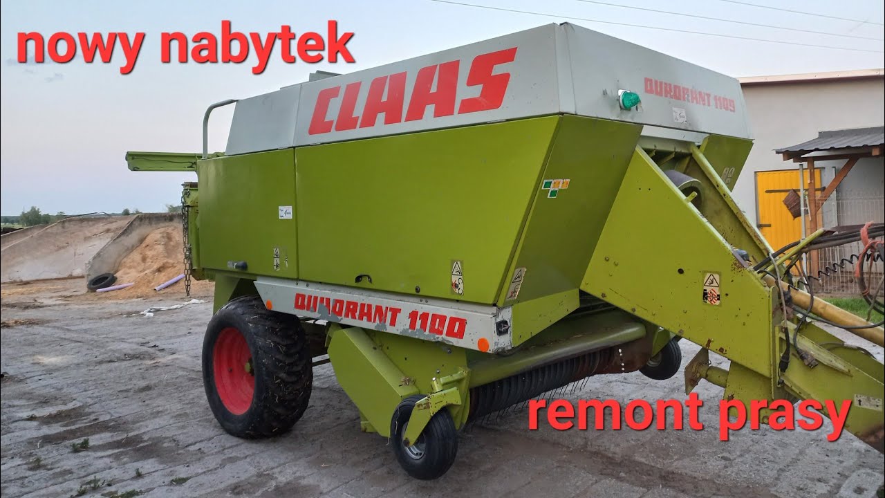 remont prasy claas quadrant 1100\1150