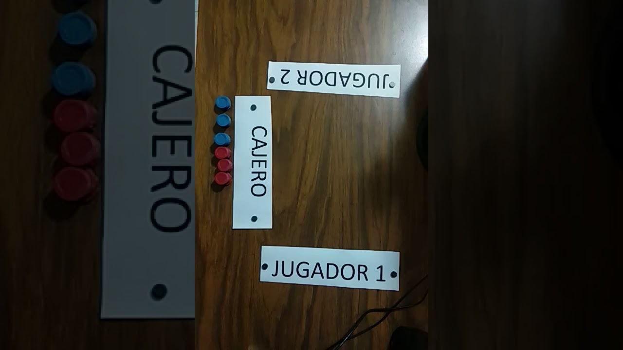 El juego del cajero (primer grado)