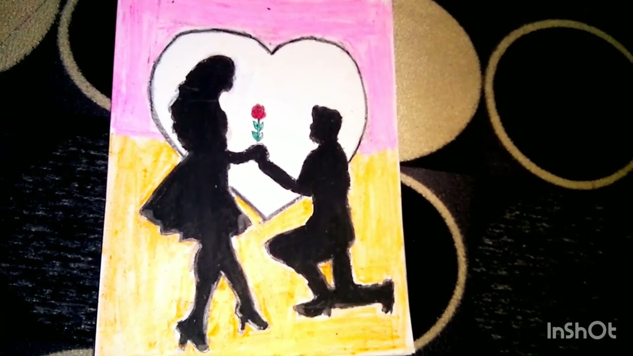 Happy  propose day//video for beginners//simple drawing and easy steps