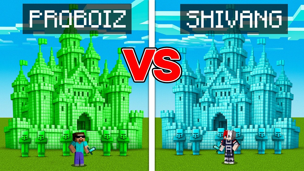 EMERALD VS DIAMOND KINGDOM IN ROBLOX !!