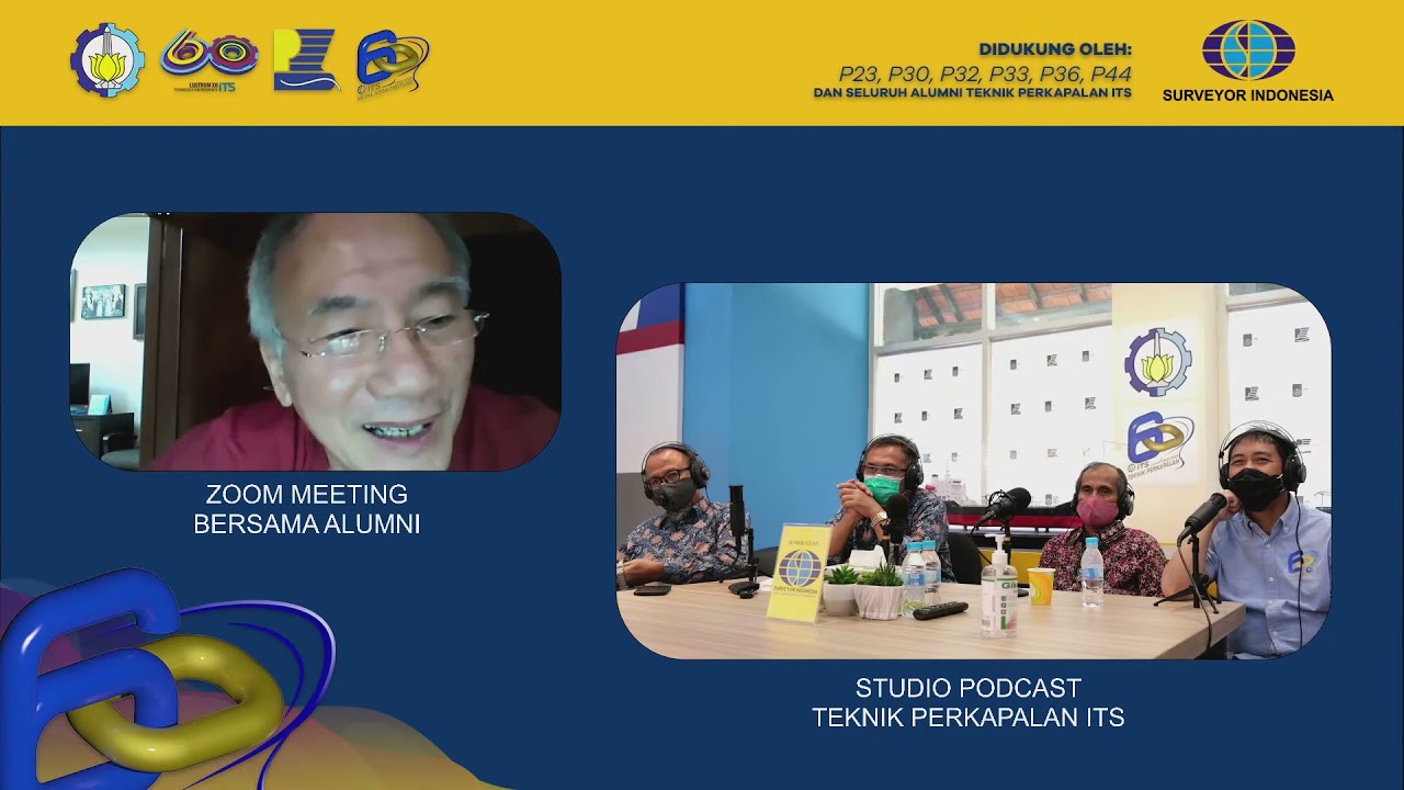 Acara Puncak Lustrum XII DTP  Kilas Balik Perkuliahan tahun 60 70an!