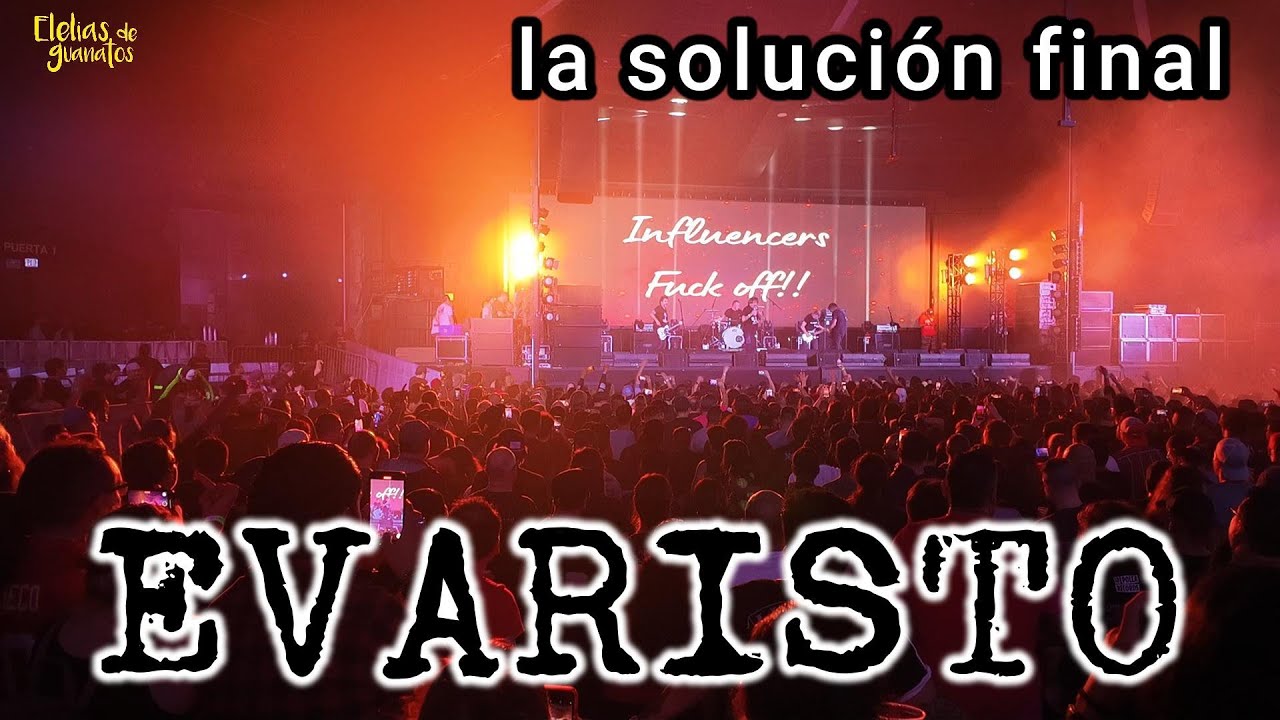 EVARISTO en el Sede Stage en un concierto inolvidable (Campos De Concentraci&oacute;n, la soluci&oacute;n final)