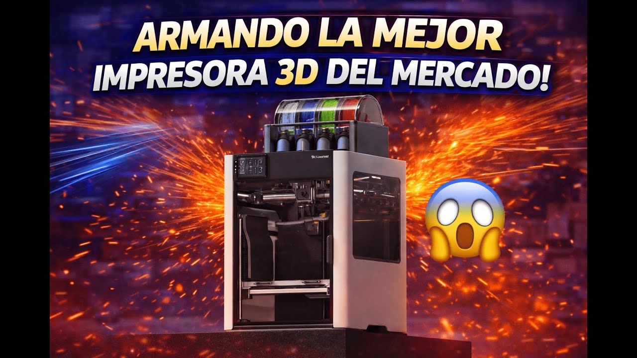 ¡¡Armando la impresora 3D H2D más rápida del mercado!!