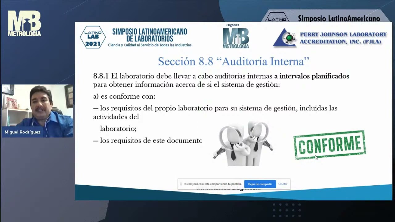 Auditoría Interna Bajo la Norma ISO IEC 17025 DE 2017. Recomendaciones, Tips y Buenas Prácticas.
