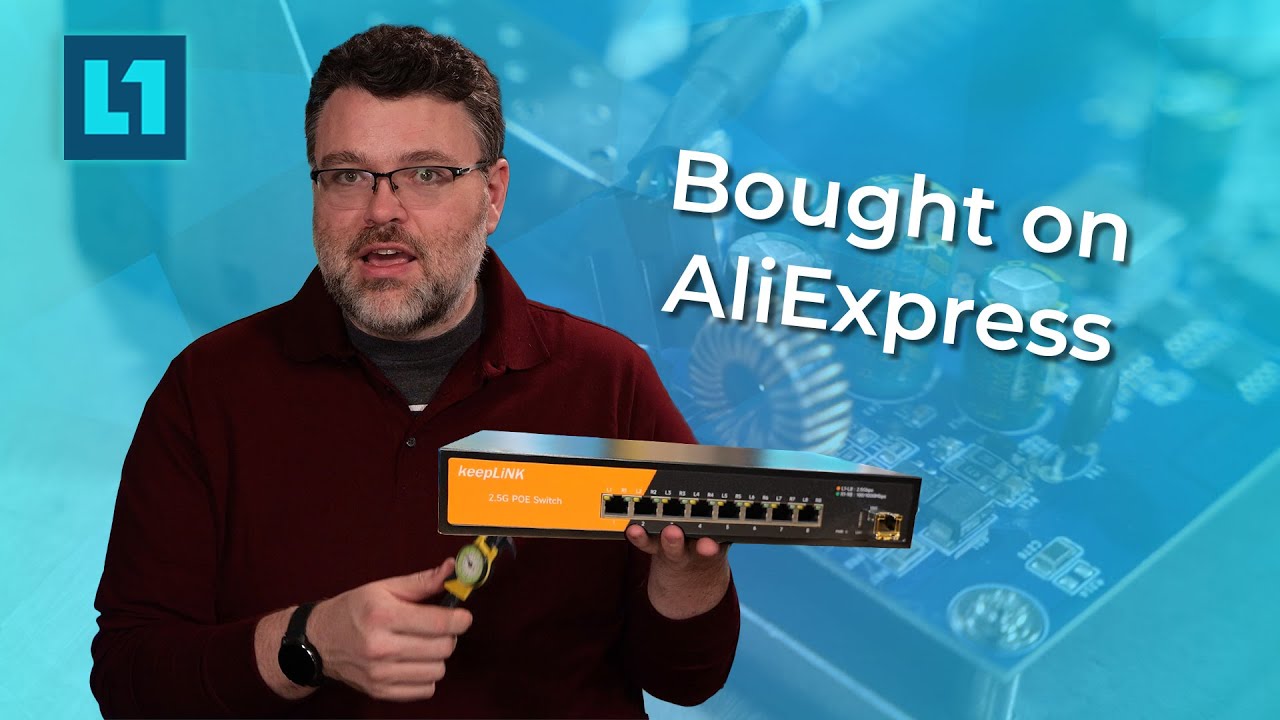 Taking a Look at a Cheap PoE Switch from keepLiNK