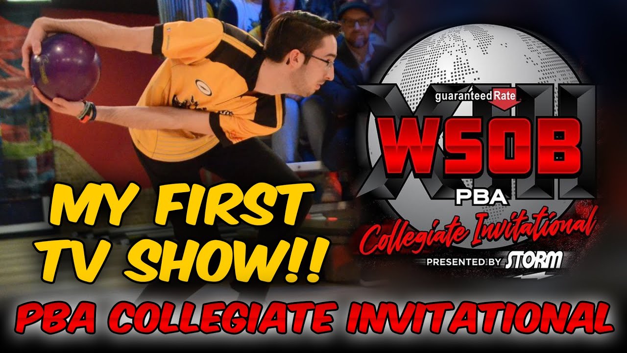 МОЕ ПЕРВОЕ ТЕЛЕШОУ!! PBA Collegiate Invitational