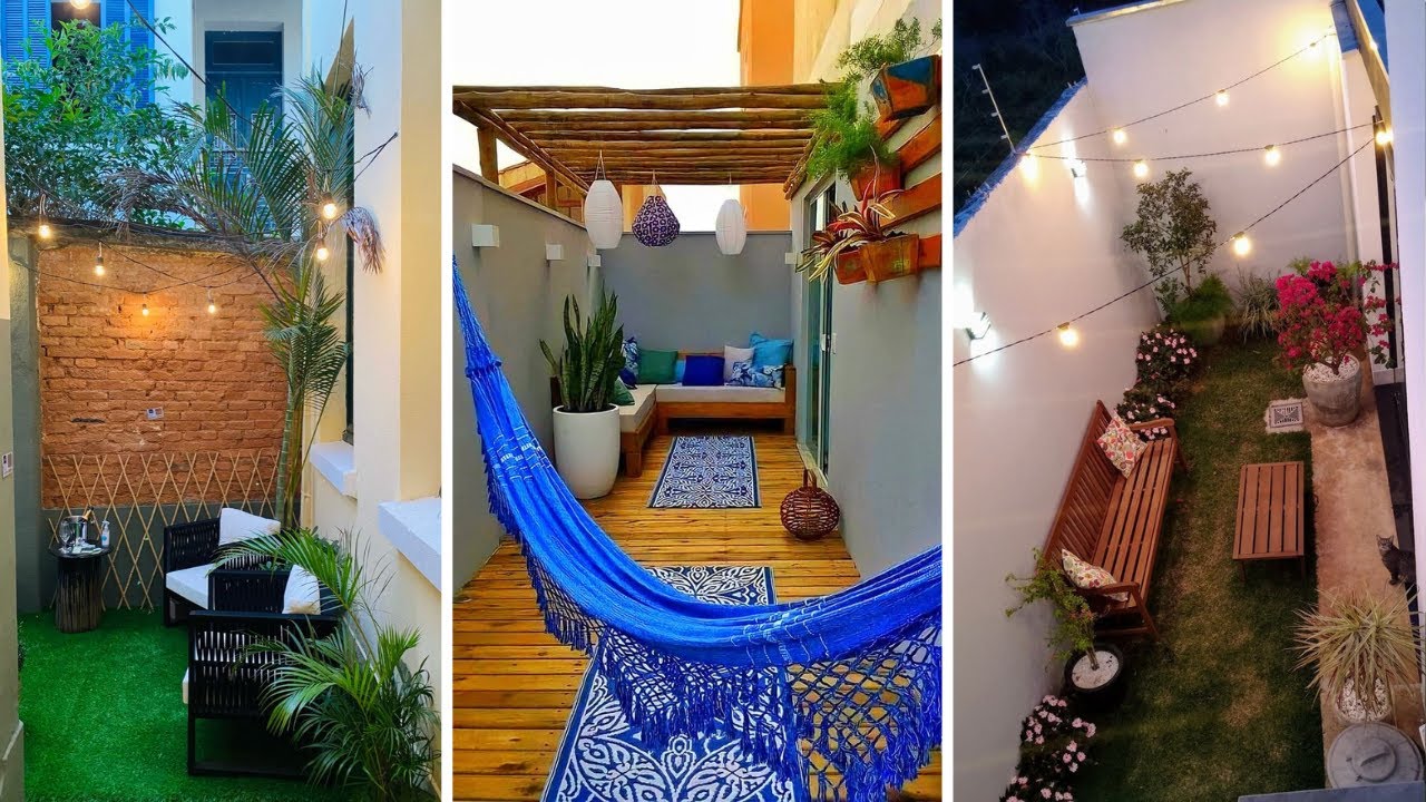 +200 ideas de JARDIN en PATIO TRASERO. Mi sueño es poder recibir a mis visitas en un rinconcito así!