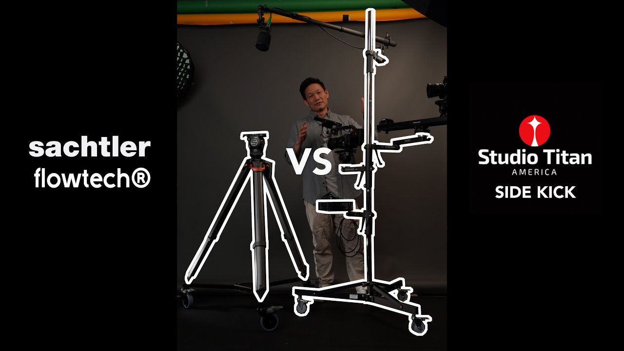 Sachtler Flowtech против Studio Titan America's Side Kick: полное сравнение видеоштативов