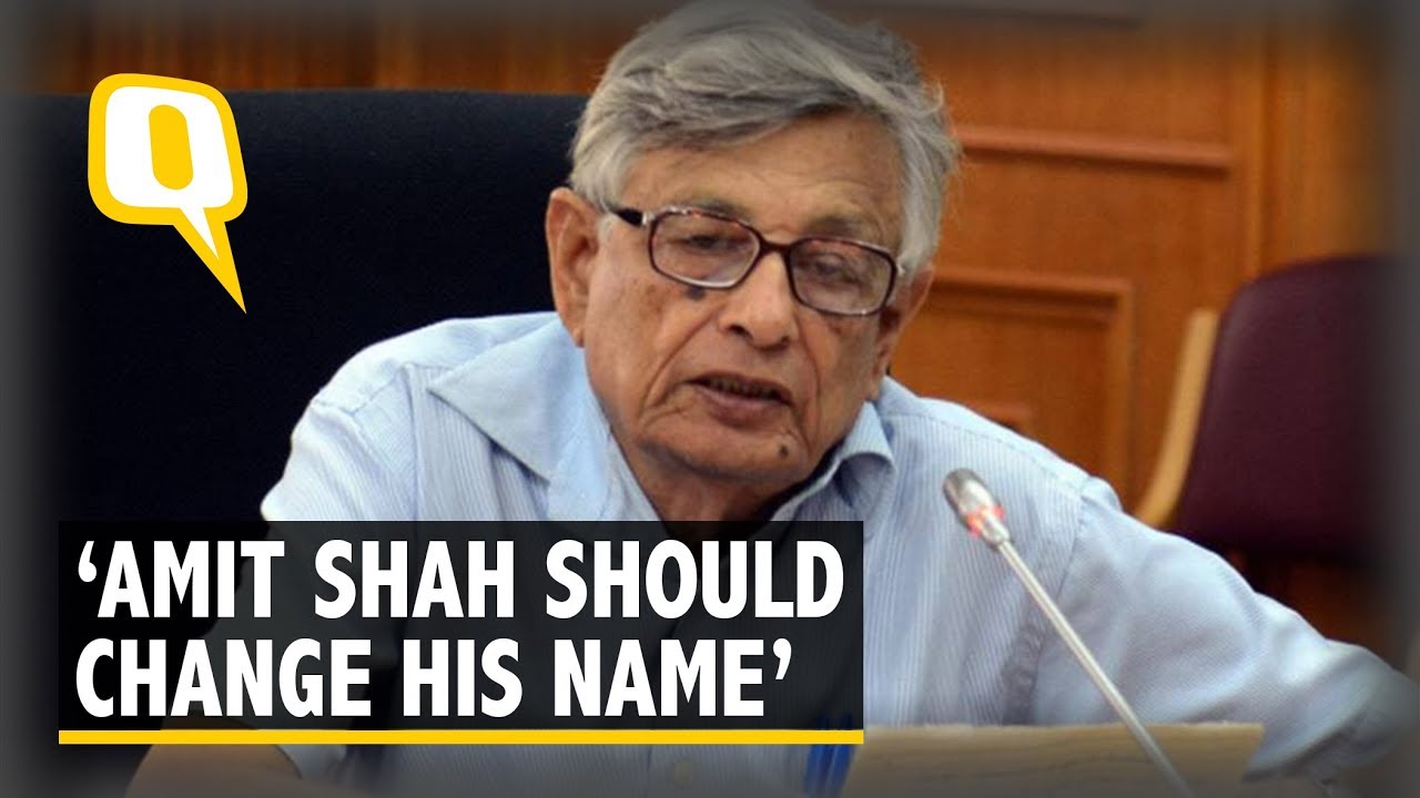 Amit Shah’s Name of Persian Origin, Needs Renaming: Irfan Habib