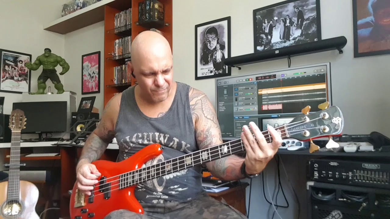 Classic Metal Tunes - Cowboys From Hell (Pantera) bass cover