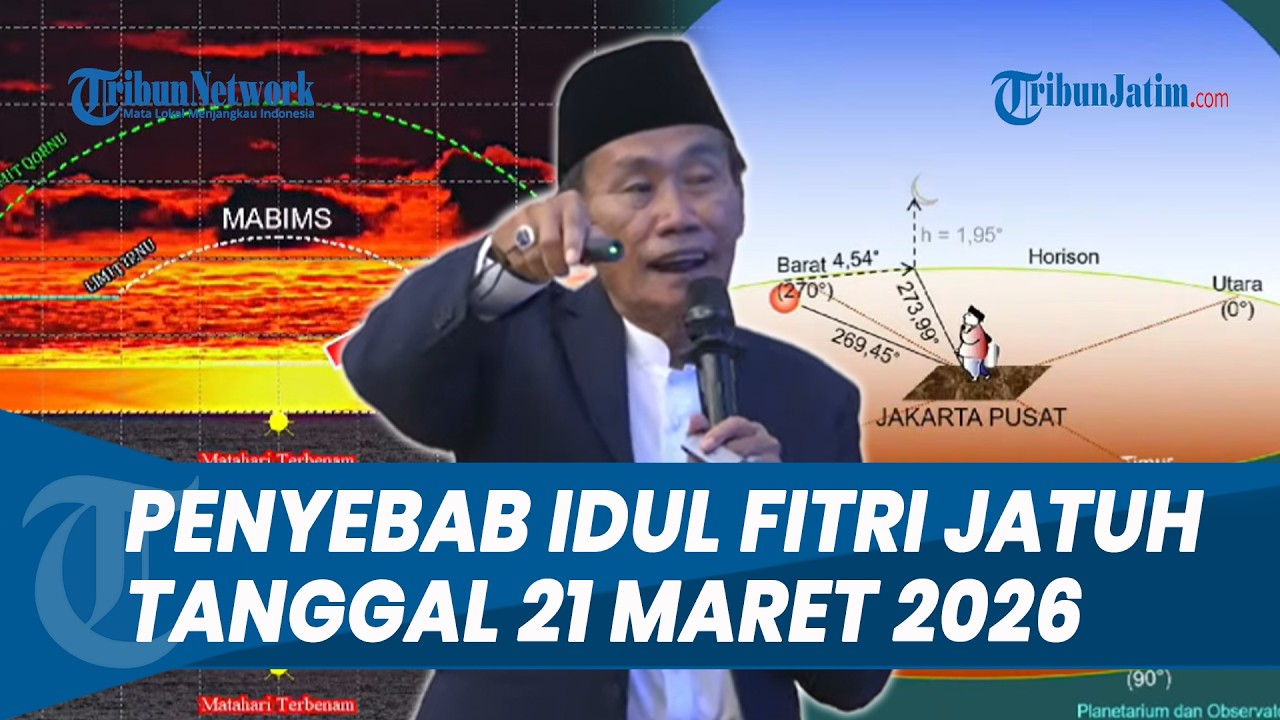 HILAL TAK TERLIHAT! Tim Kemenag sebut Idul Fitri Diperkirakan Jatuh pada 21 Maret 2026