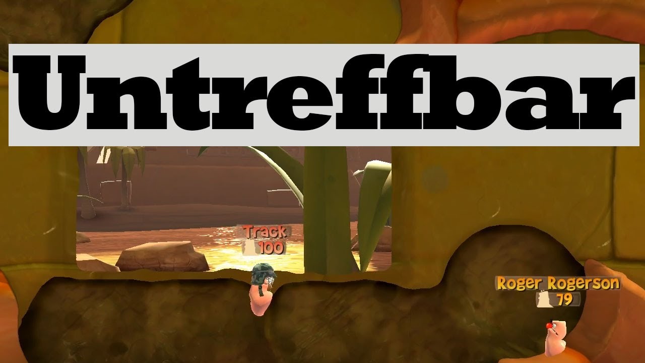Dieser Wurm ist UNMÖGLICH zu treffen -  Worms Clan Wars Taktik