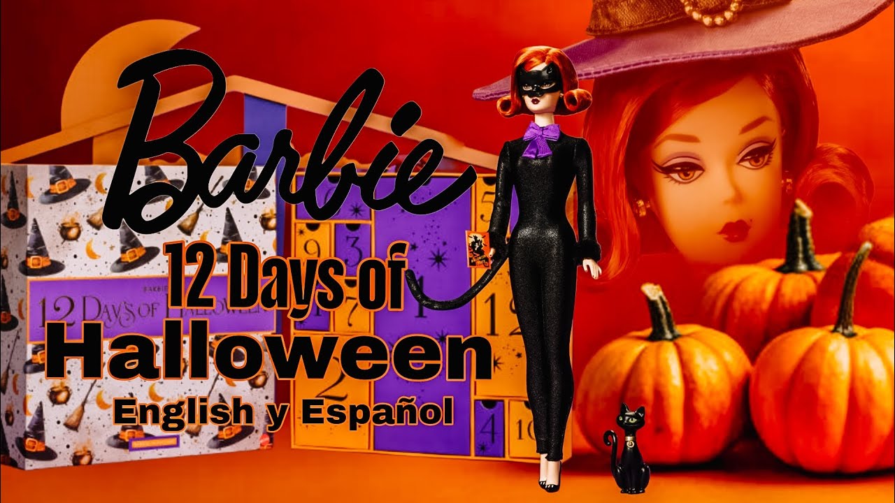 Barbie 12 Days of Halloween & Holiday Hostess Halloween Haunt (English y Español)