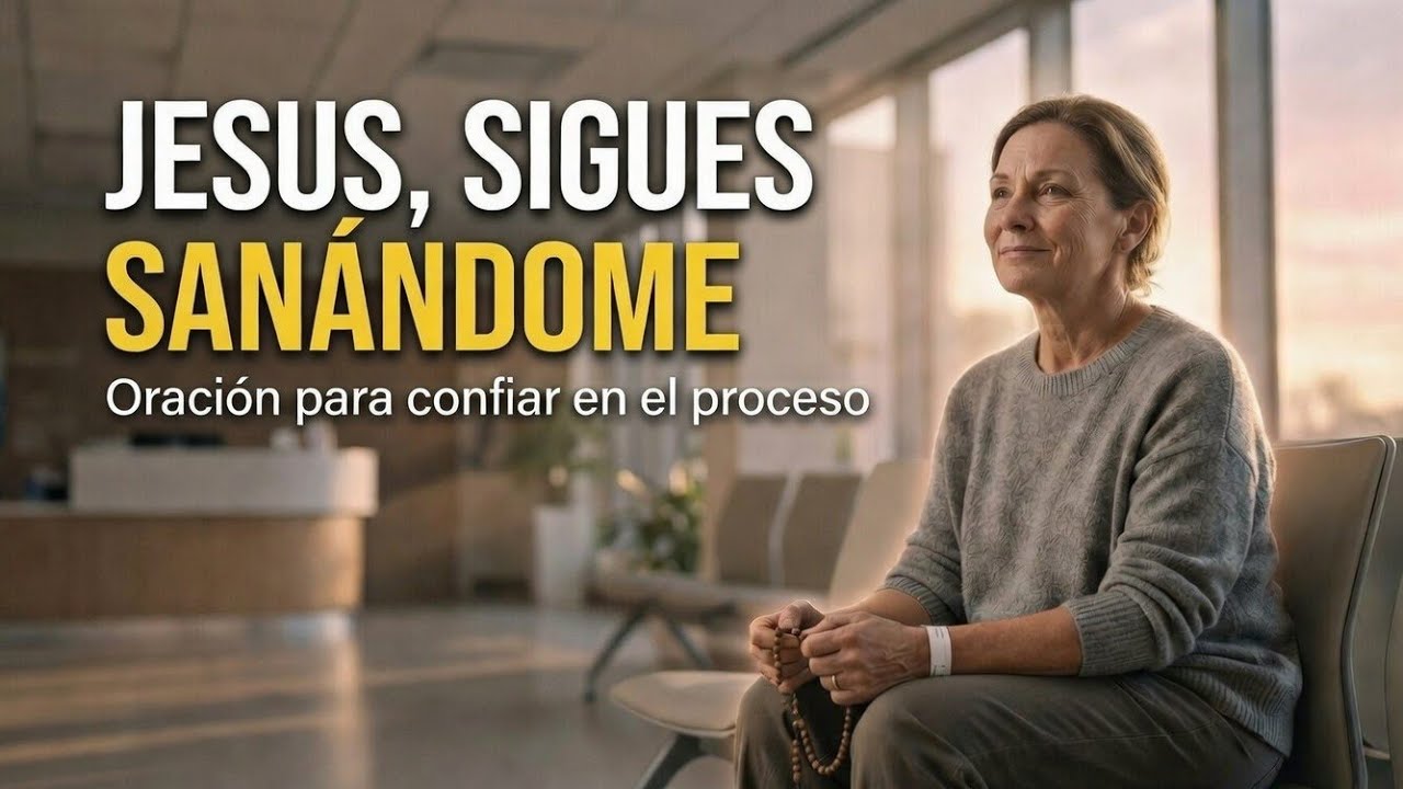 Jesús, sigue sanándome | Oración para confiar en el proceso