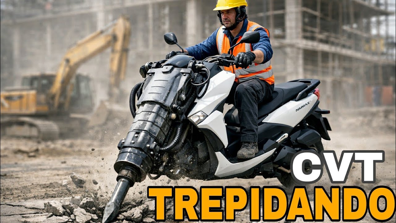 Scooter trepidando. Veja as possíveis causas que ocorre no CVT. #nmax #scooter 