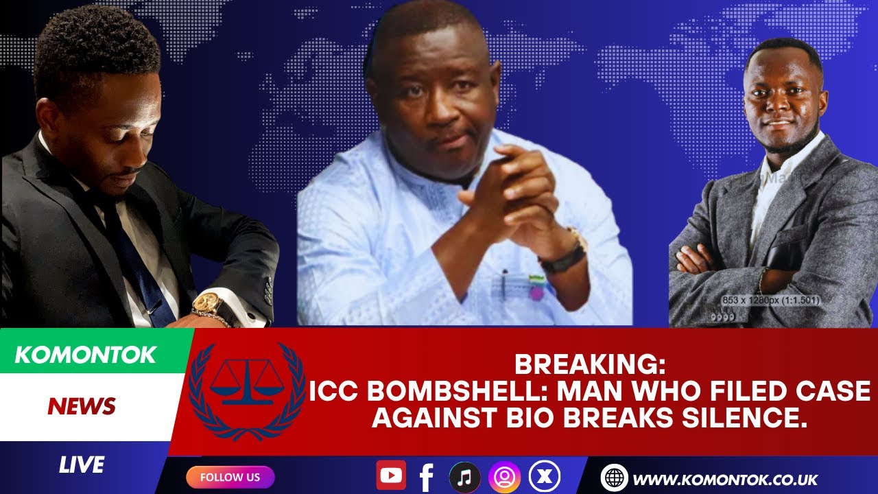 The man who took Maada Bio to the ICC break silence will Maada Bio