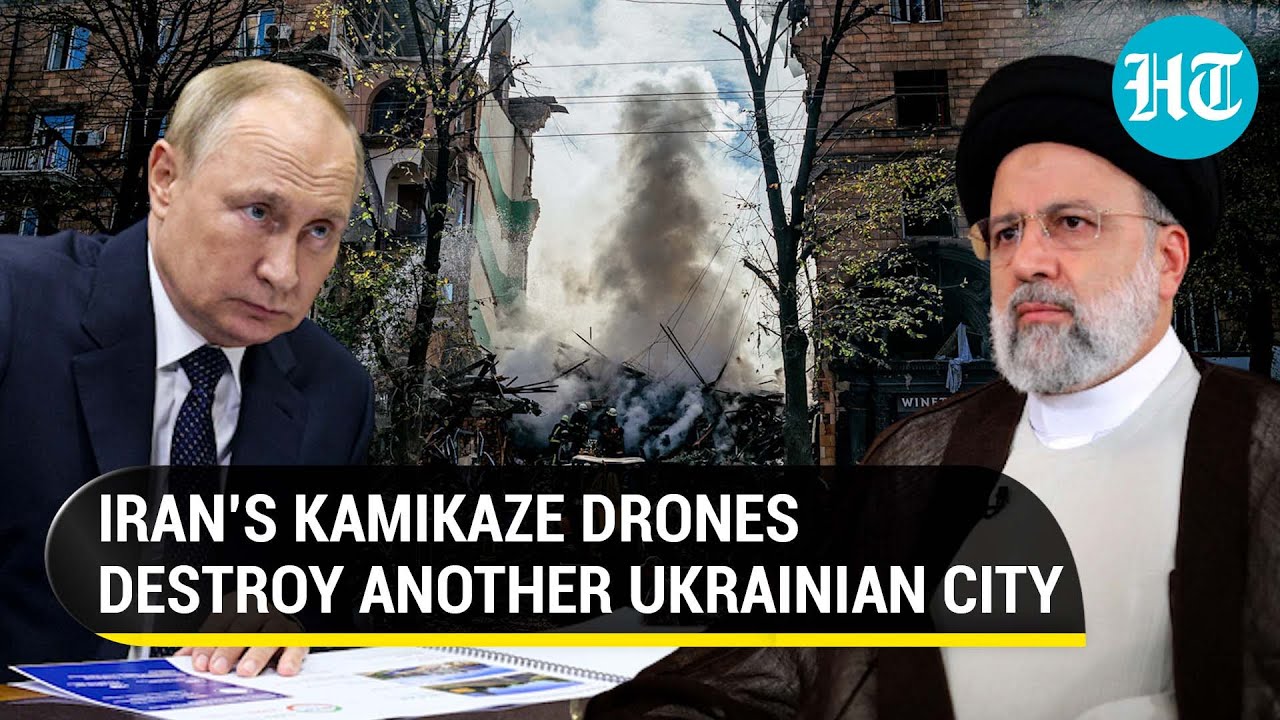 Putin&rsquo;s men strike Ukraine&rsquo;s Zaporizhzhia with Iran&rsquo;s Kamikaze drones for the first time
