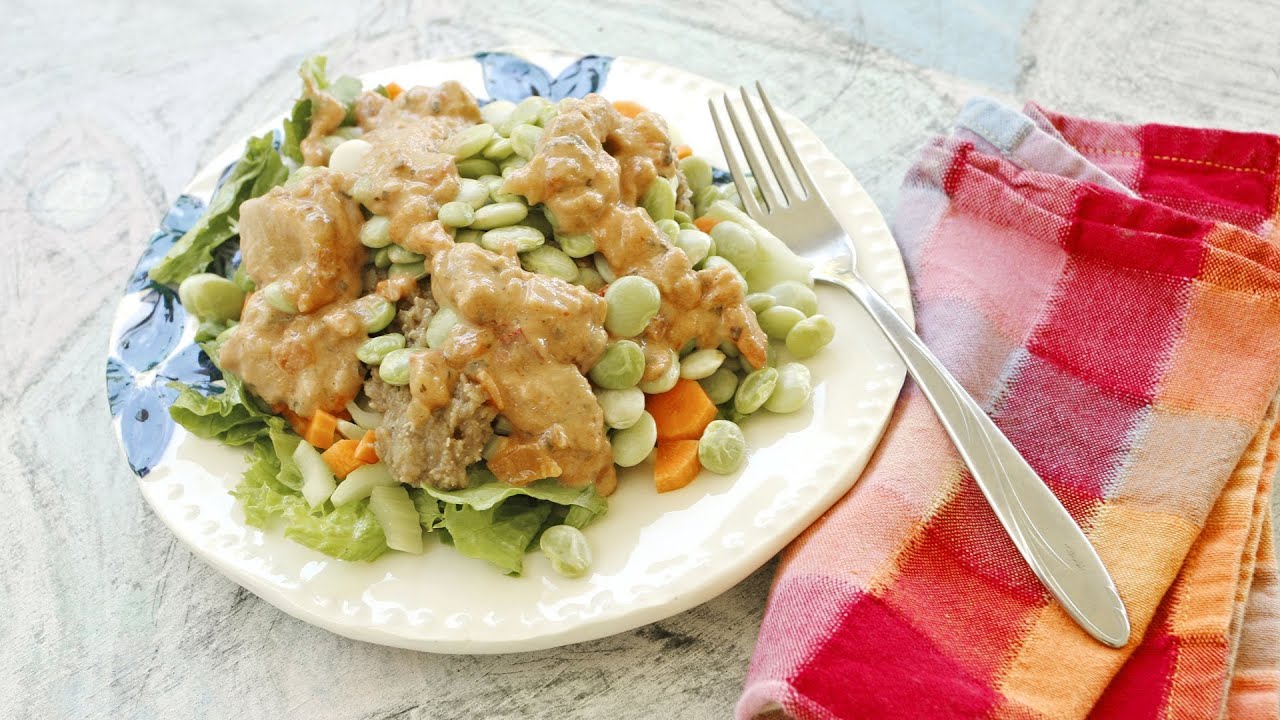Meal-Sized Protein-Rich Salad