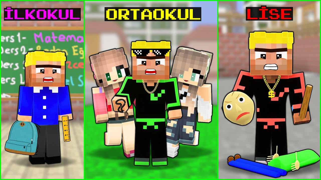 KEKO EFEKAN'IN OKUL HAYATI! 😂 -Minecraft