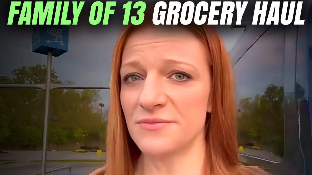 Еженедельный закуп продуктов для семьи из 13 человек