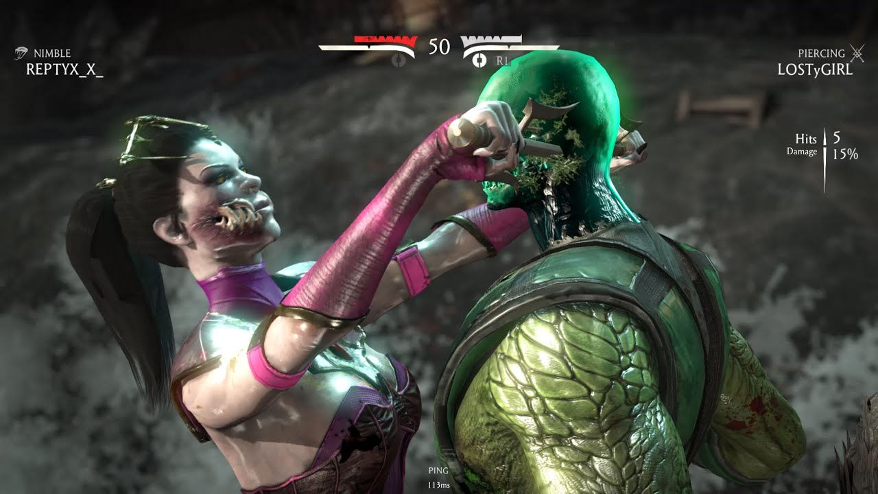 This Reptile Player Doesn't Accept Losses - Mortal Kombat X Online Ranked Matches