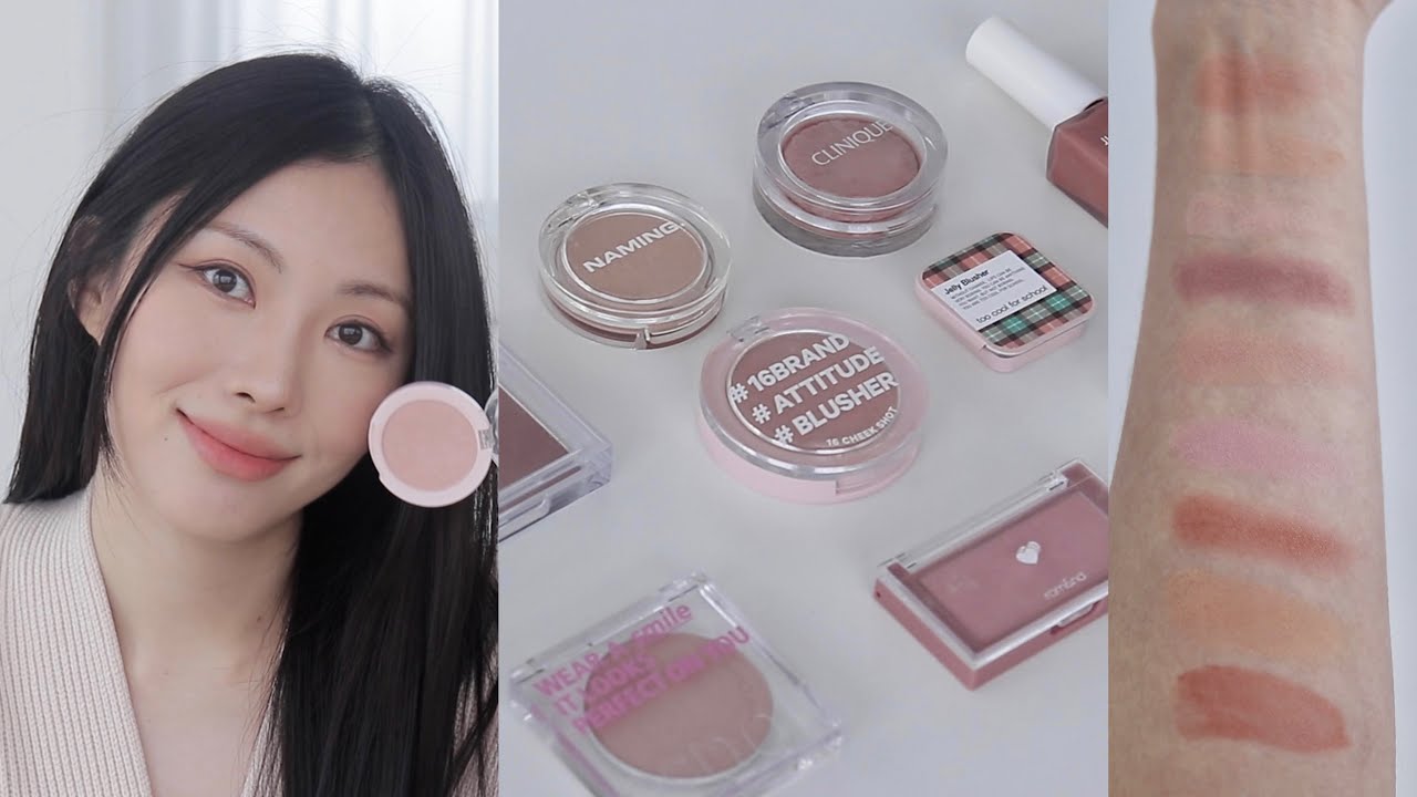 🧚🏻‍♀️가을뮤트&가을소프트 블러셔 9가지 추천👜🧣🧶🤎/ BEST Blushes TOP9
