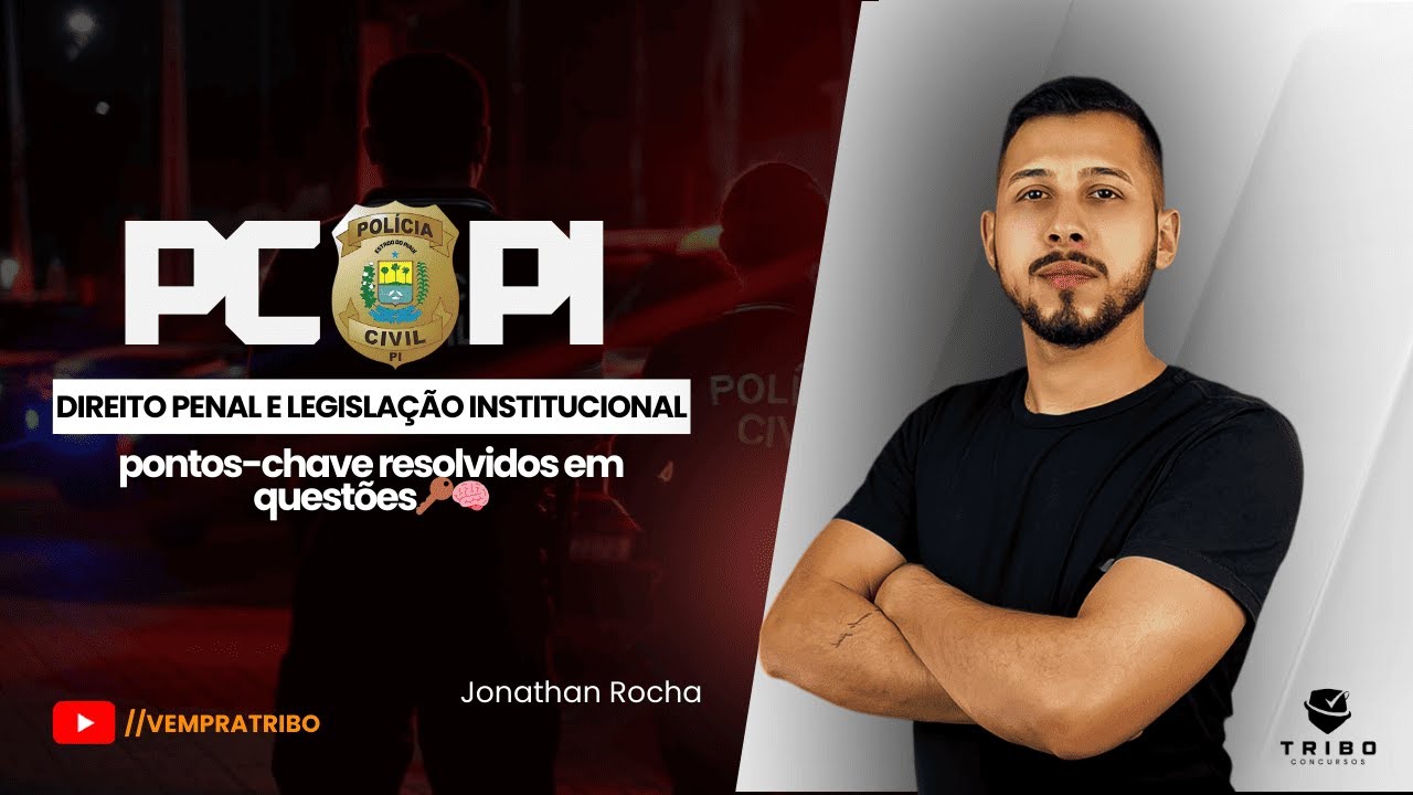 OIP-PCPI: Direito Penal e Legislação Institucional: pontos-chave resolvidos em questões🔑🧠