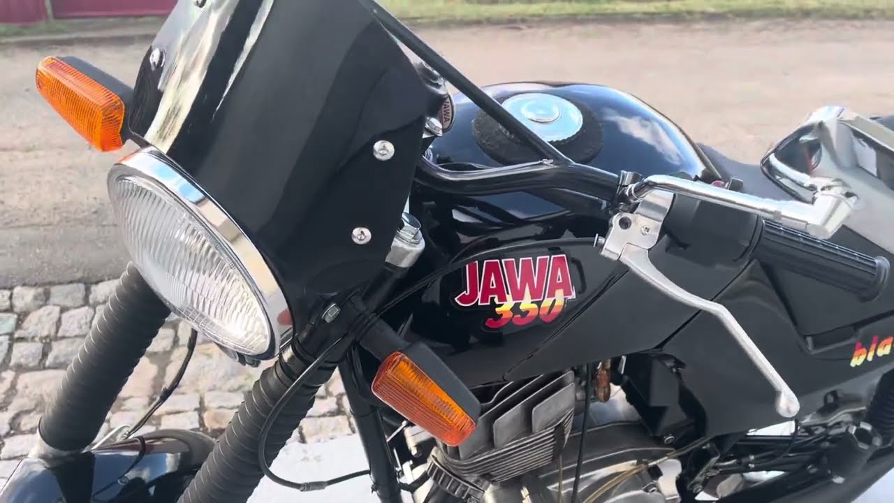 Jawa 350/640 black style - stater, oil master, Vape