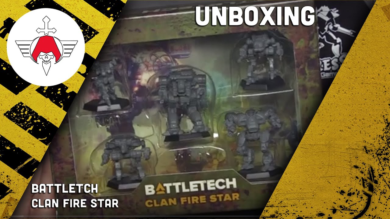 Battletech: Clan Fire Star - Unboxing