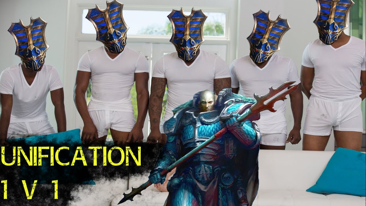 Dawn of War Unification: 1 против 1 Тысяча Сынов (Некротехника) против Космических Десантников Ха...