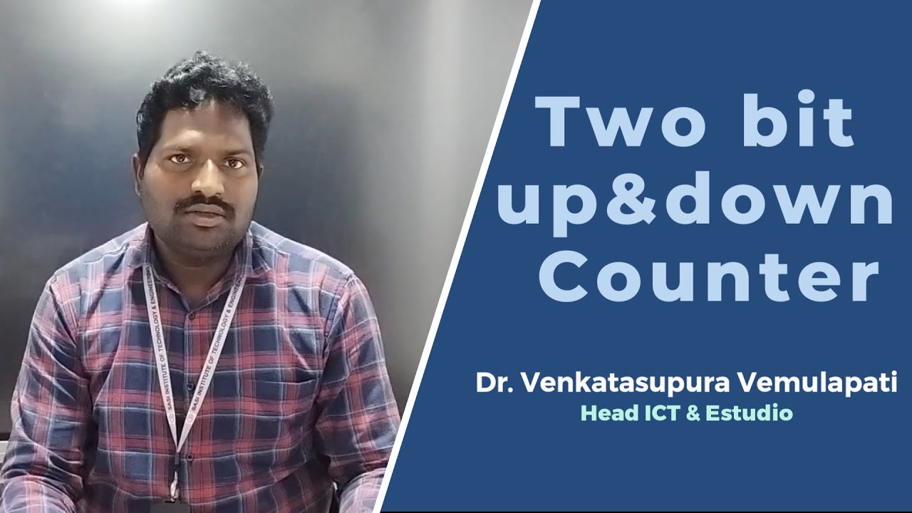 2-Bit Up/Down Counter with Combinational Circuit | Circuit Diagram & Working | Up/Down Counter