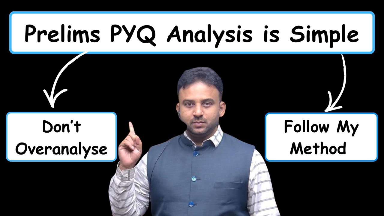 How I Scored 140+ in UPSC Prelims Using PYQ Analysis