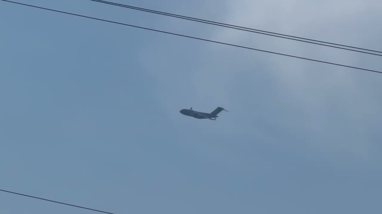  C141 Iron Bird touch and go training